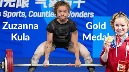 Zuzanna Kula – Gold and Two World Records at The World Games 2025 in Chengdu