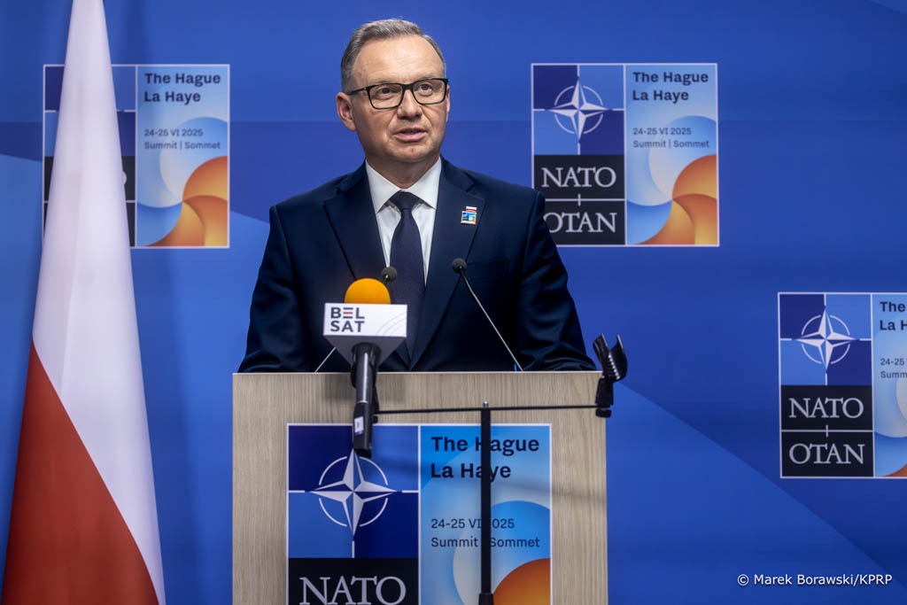 001 prezydent andrzej duda wypowiedz media haga szczyt nato 20250625 mb2 poprawione szum