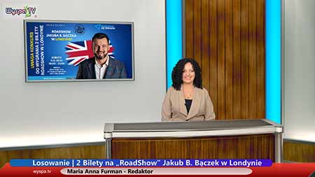 DRAW!!! 2 Tickets for „RoadShow” Jakub B. Bączek in London | 11.11.2023