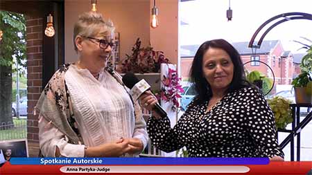 Author's meeting with Anna Partyka - Judge